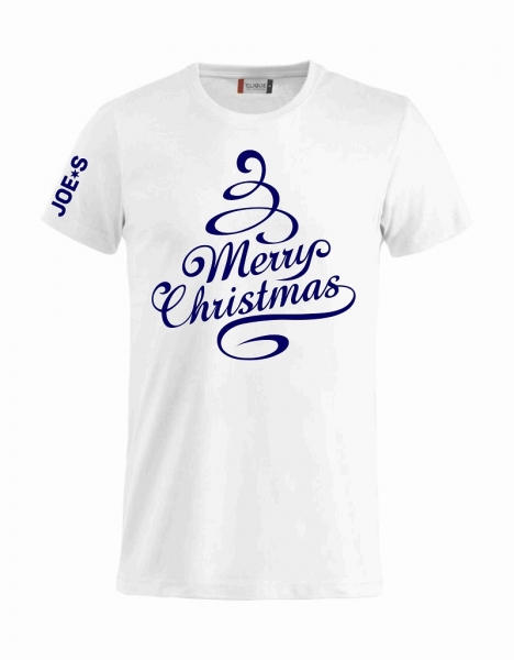T Shirt Merry Christmas I weiß-marine, günstig kaufen